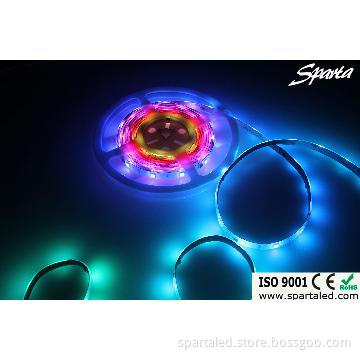 led strip light with 12V 5050 30leds RGB  PVC tube